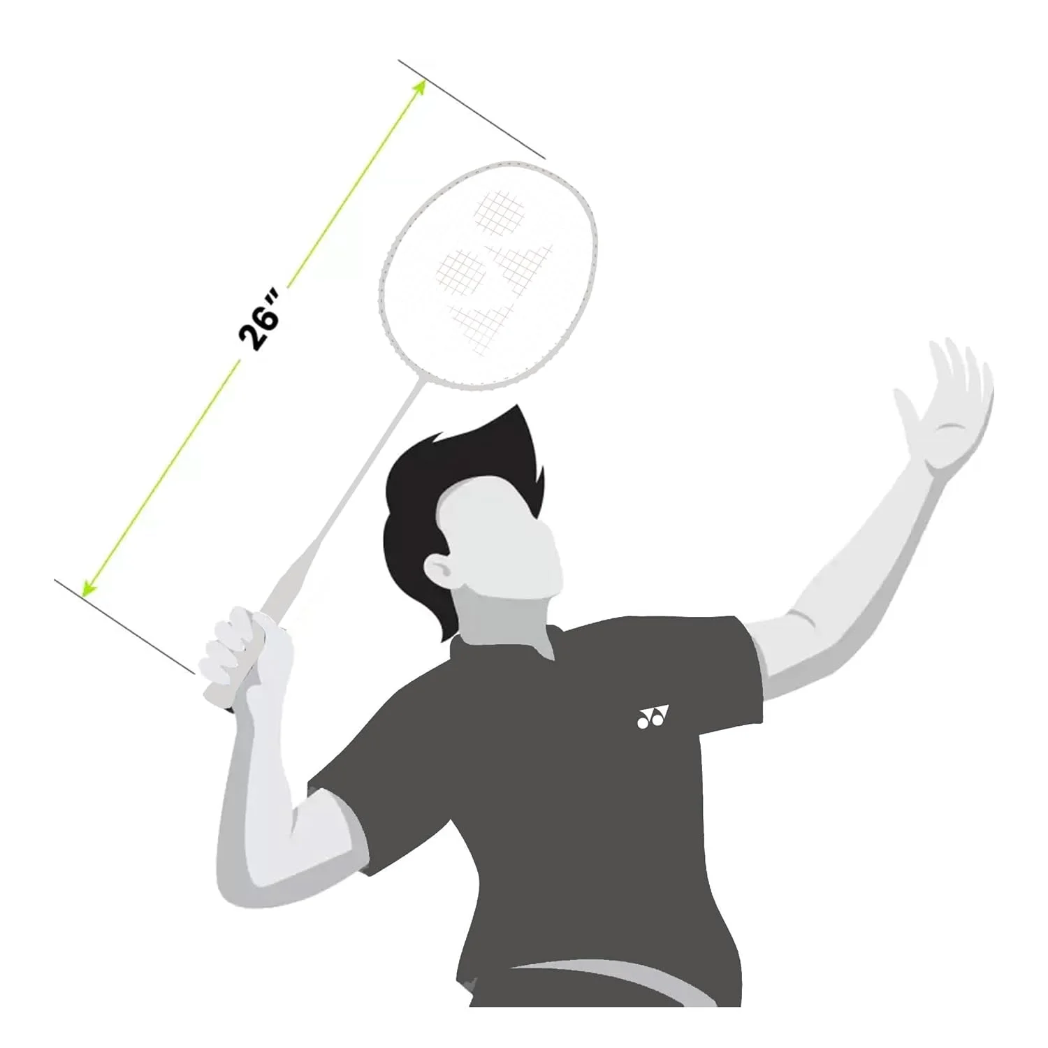 Yonex Badminton Racquet Astrox Attack 9 Pearl White G4 4U