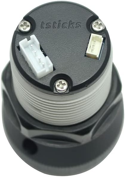 ThunderStick GRS Push & Pull Arcade Spinner, Black