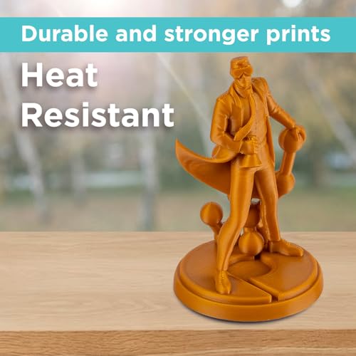 Polymaker ABS Filament 1.75mm Black, ABS 3D Printer Filament 1.75mm Heat Resistant 1kg - PolyLite ABS 3D Printing Filament 1.75mm, Strong & Durable, Dimensional Accuracy +/- 0.03mm