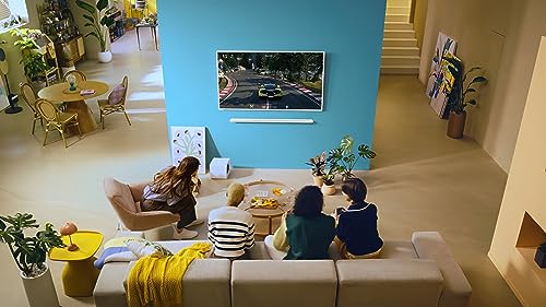 SAMSUNG HW-S50B/ZA 3.0ch All-in-One Soundbar w/Dolby 5.1, DTS Virtual:X, Q Symphony, Built in Center Speaker, Adaptive Sound Lite, Bluetooth Multi Connection, 2022 Black