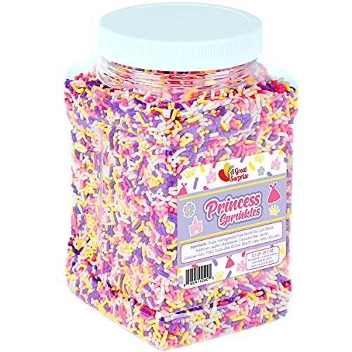 Christmas Sprinkles Bulk - 2.2 LB - Xmas Tree Jimmies - Red, Green & White Confetti for Dessert Decorating - Holiday Baking Toppings for Gingerbread, Cupcakes, Cookies, Cake Pops