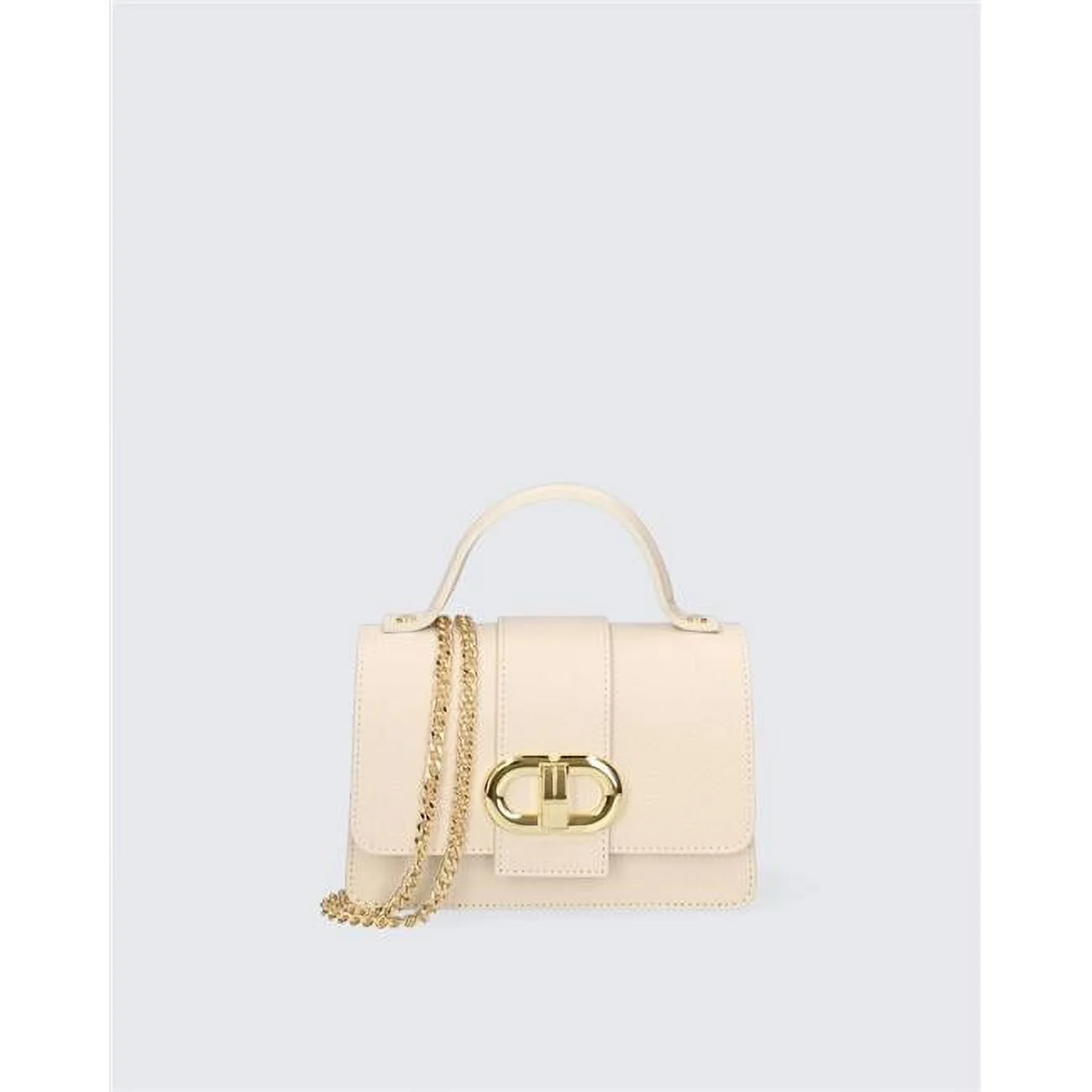 Italian Artisan  Italian Artisan Handcrafted Mini Dollaro Leather Handbag Made In Italy