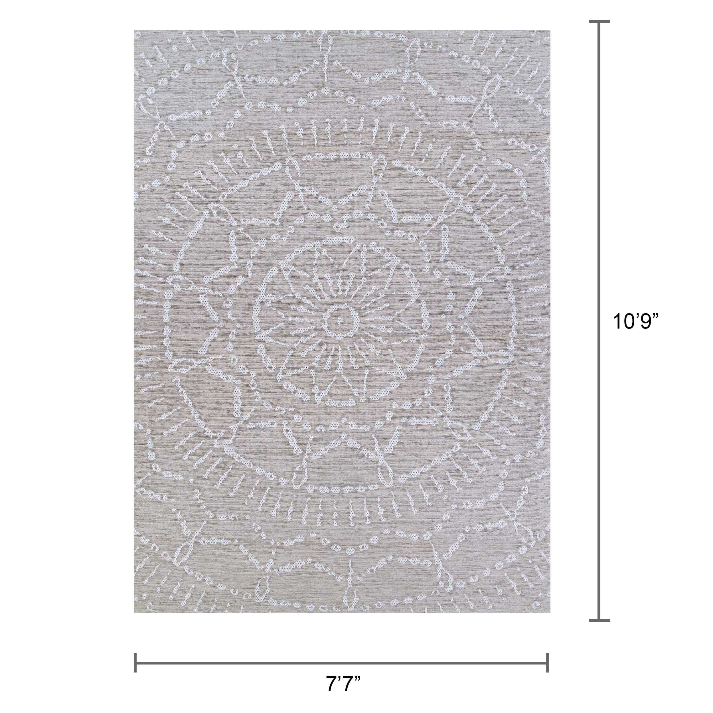 Couristan Timber Coppe Indoor/Outdoor Area Rug, 7'7