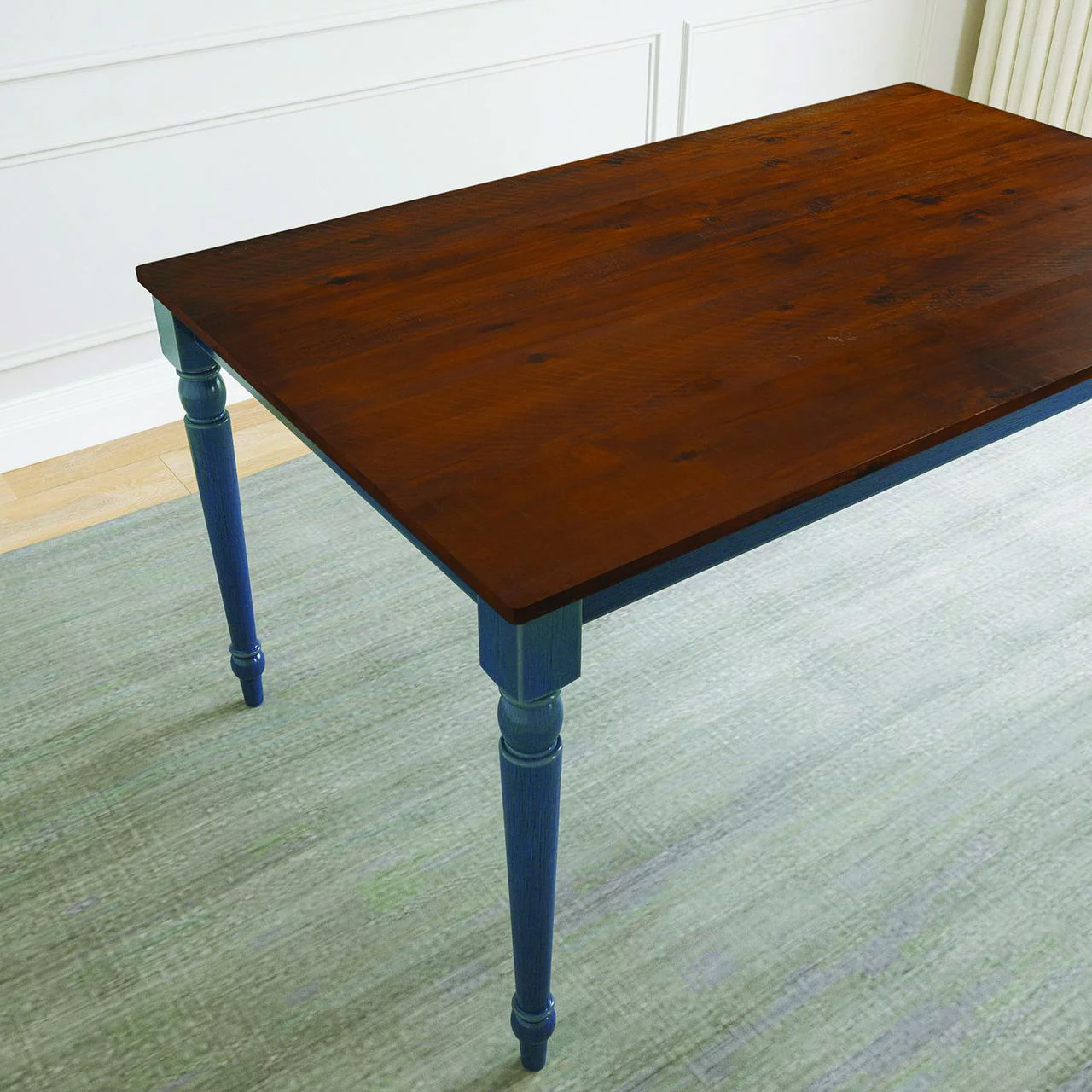 Lafayette Dining Table - 76.0 - Mid-century Design Elegance