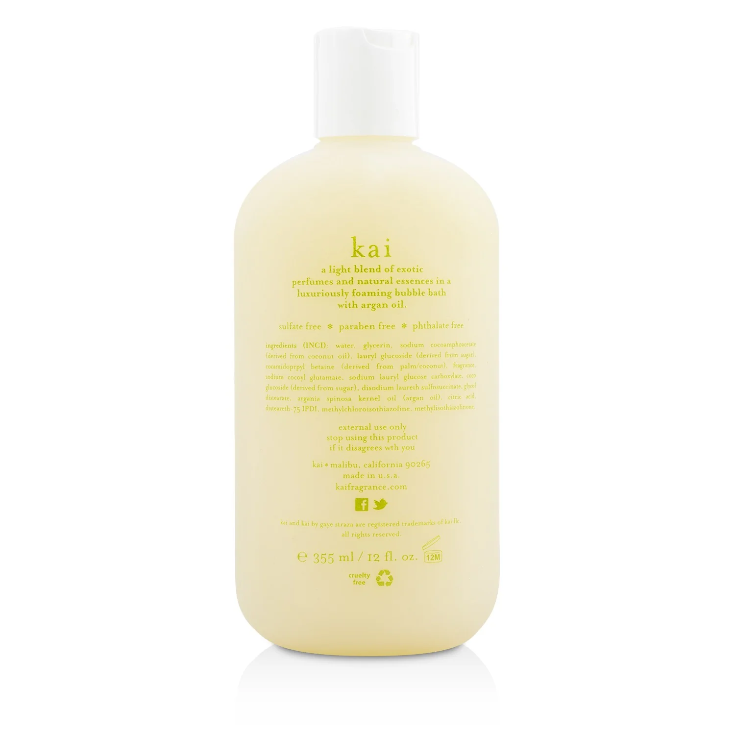 Kai Bathing Bubbles  355ml/12oz