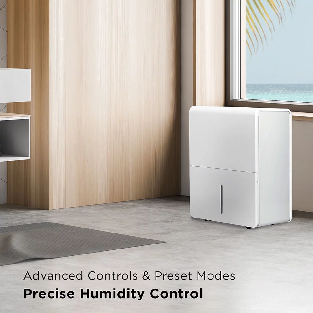 TCL H50D24W 50 Pint Smart Dehumidifier Perfect for areas up to 4,500 sq. ft.