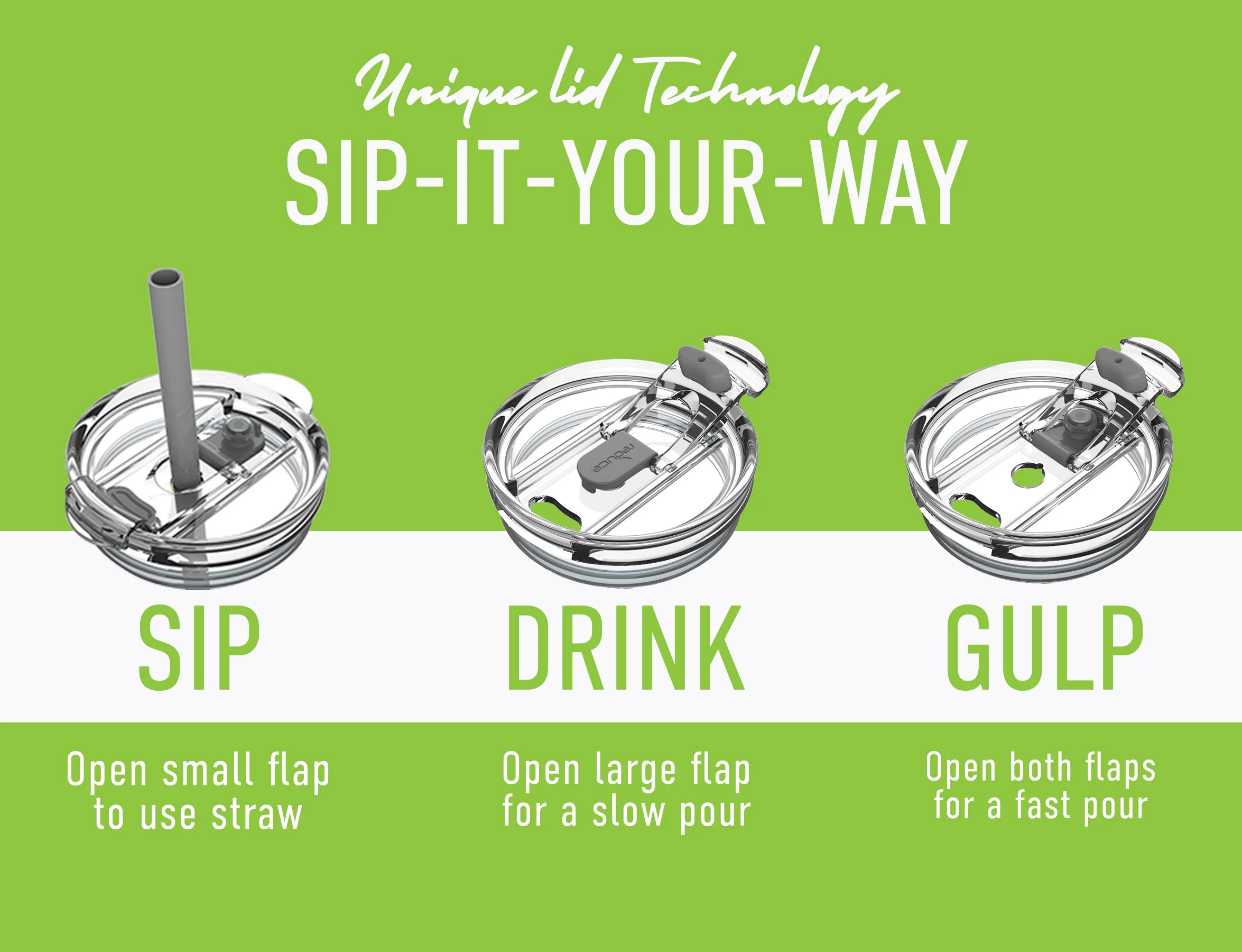 Reduce 50 oz Mug Tumbler, Stainless Steel with Handle – Keeps Drinks Cold up to 36 Hours – Sweat Proof, Dishwasher Safe, BPA Free – Pink Cotton, Opaque Gloss