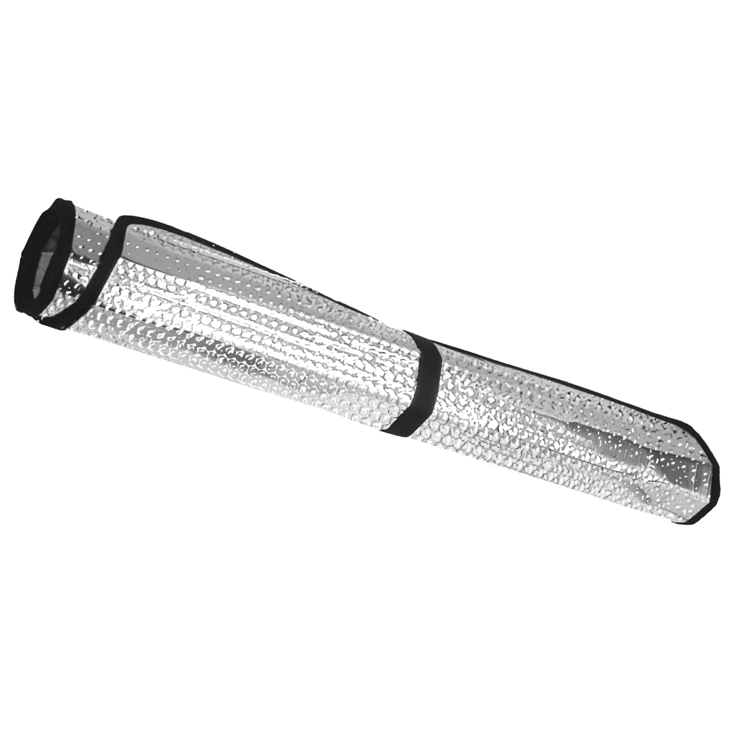 iPick Image for Ford Bronco Full-Size Custom Fit Silver Reflective Bubble Roll-up Auto Windshield Sun Shade, Official Licensed