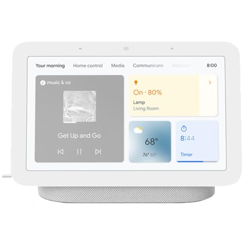 Google Smart Display 7 inch Touchscreen HD Display and Speaker with WiFi Streaming Wireless Video and Audio (2nd Gen) Taiwan Model GUIK2-TW