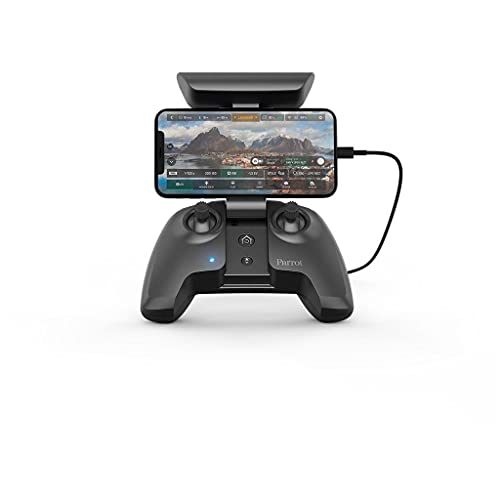 Parrot PF728000 ANAFI Drone, Foldable Quadcopter Drone with 4K HDR Camera, Compact, Silent & Autonomous, Realize your shots with a 180° vertical swivel camera, Dark Grey