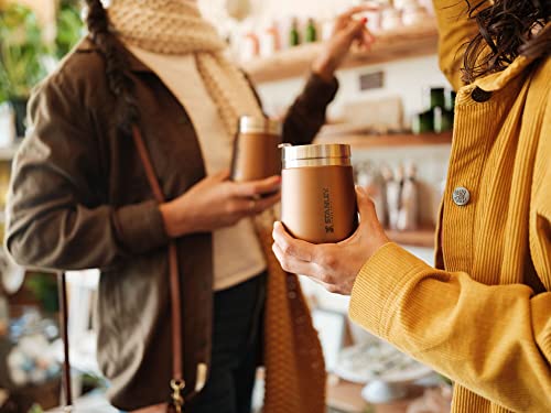 Stanley GO Everyday Wine Tumbler 10 oz | Press Fit Drink Through Lid | Beverage, Coffee, and Cocktail Cup | Insulated Stainless Steel Wine Glass | BPA-Free | Ash