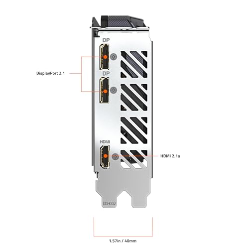 GIGABYTE Radeon RX 9060 XT Gaming OC 16G Graphics Card, PCIe 5.0, 16GB GDDR6, GV-R9060XTGAMING OC-16GD Video Card