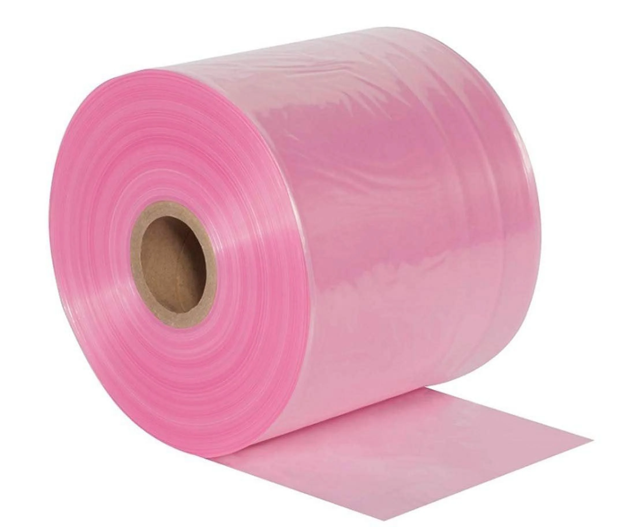 Roll of Pink Anti-Static Poly Tubing 24
