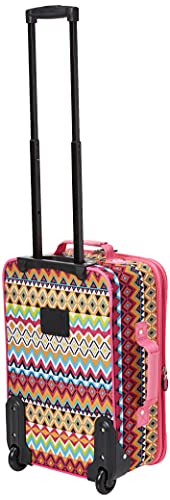 Rockland Fashion Expandable Softside Upright Luggage Set, Charcoal, 2-Piece (14/19)