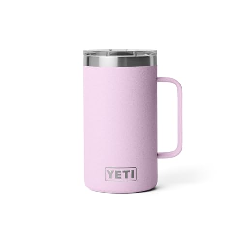 YETI Rambler 24 oz Mug, Vacuum Insulated, Stainless Steel with MagSlider Lid