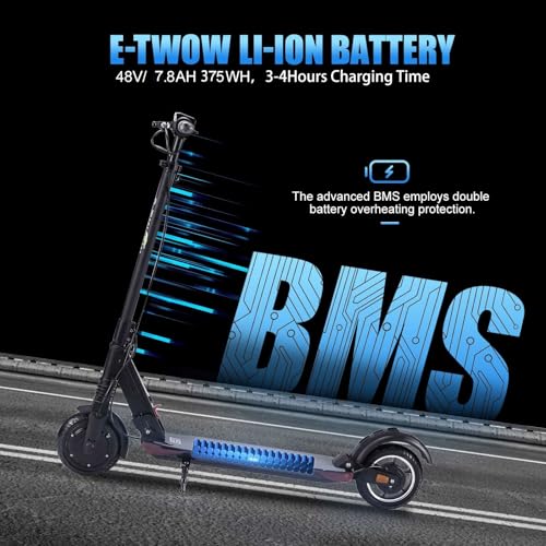 ETWOW GT Series Electric Scooter (GTS | GT SE | GT SL). The Ultimate Commuter Scooter. Lightweight (All Models Under 29 lbs). Fast. Foldable. Range up to 31 Miles. UL 2272 Certified by SGS