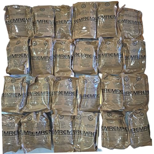 2026 Inspection Dated MREs, U.S. Military Issued, 4-Pack