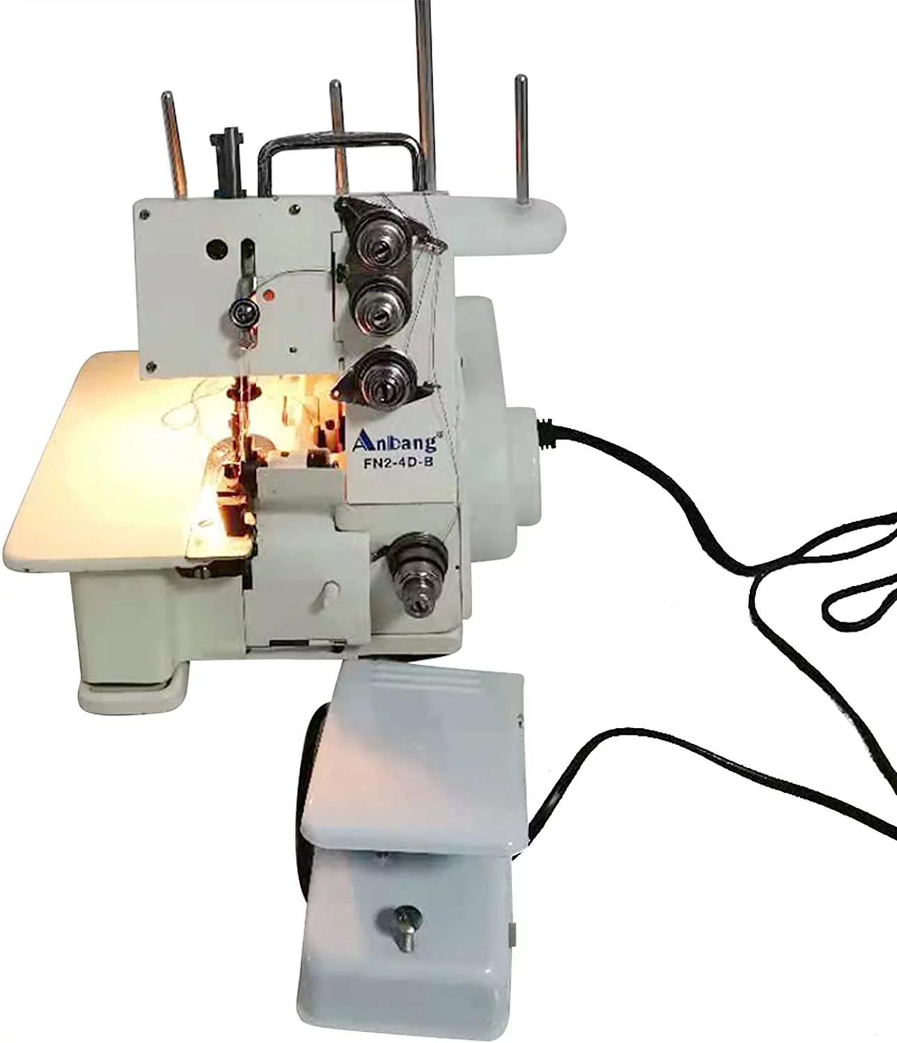 Miumaeov FN2-4D Four-Thread Overlock Serger Household Sewing Machine+Foot Controller