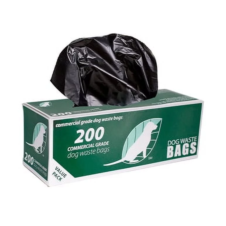 Roll Bags - Universal Pet Waste Bags - 10 roll Case (Total 2,000 bags)