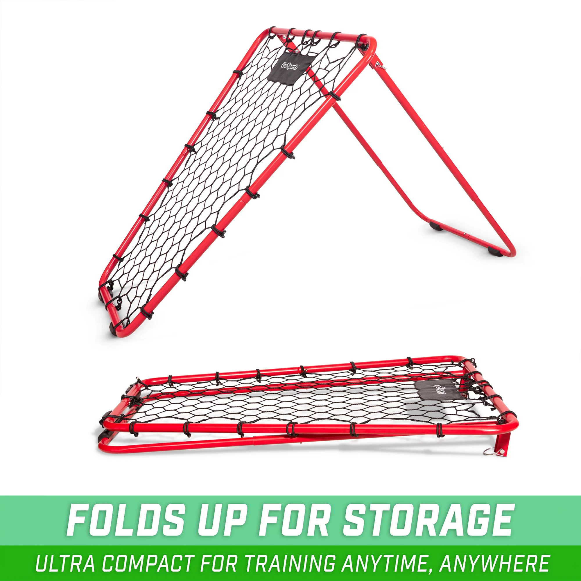 GoSports Basketball Rebounder with Adjustable Frame Indoor Outdoor Training Tool