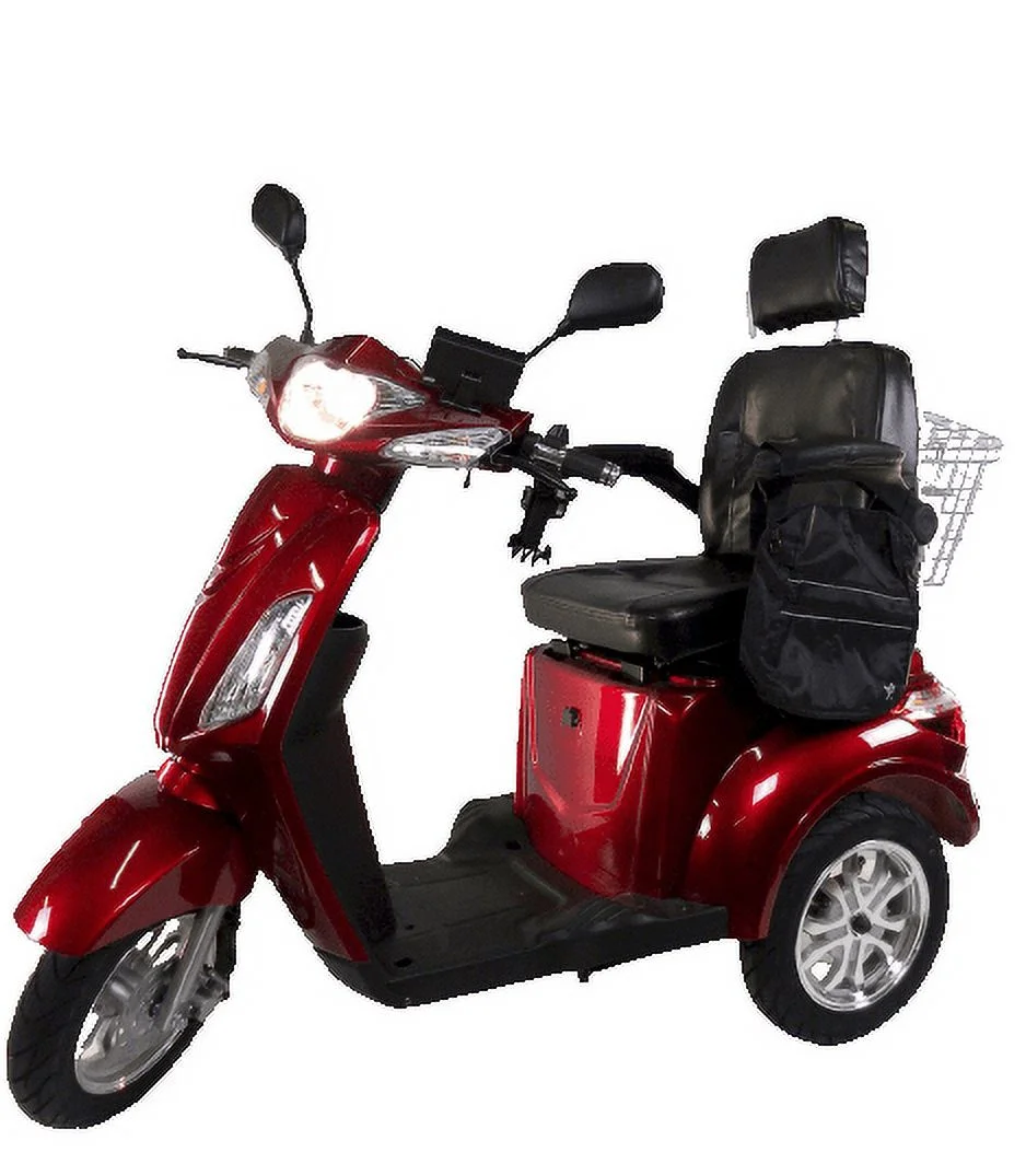Luxurious GTX Cadillac Electric Mobility Scooter | Senior EMS-48 Model | Three-Wheel Electric Mobile Scooter