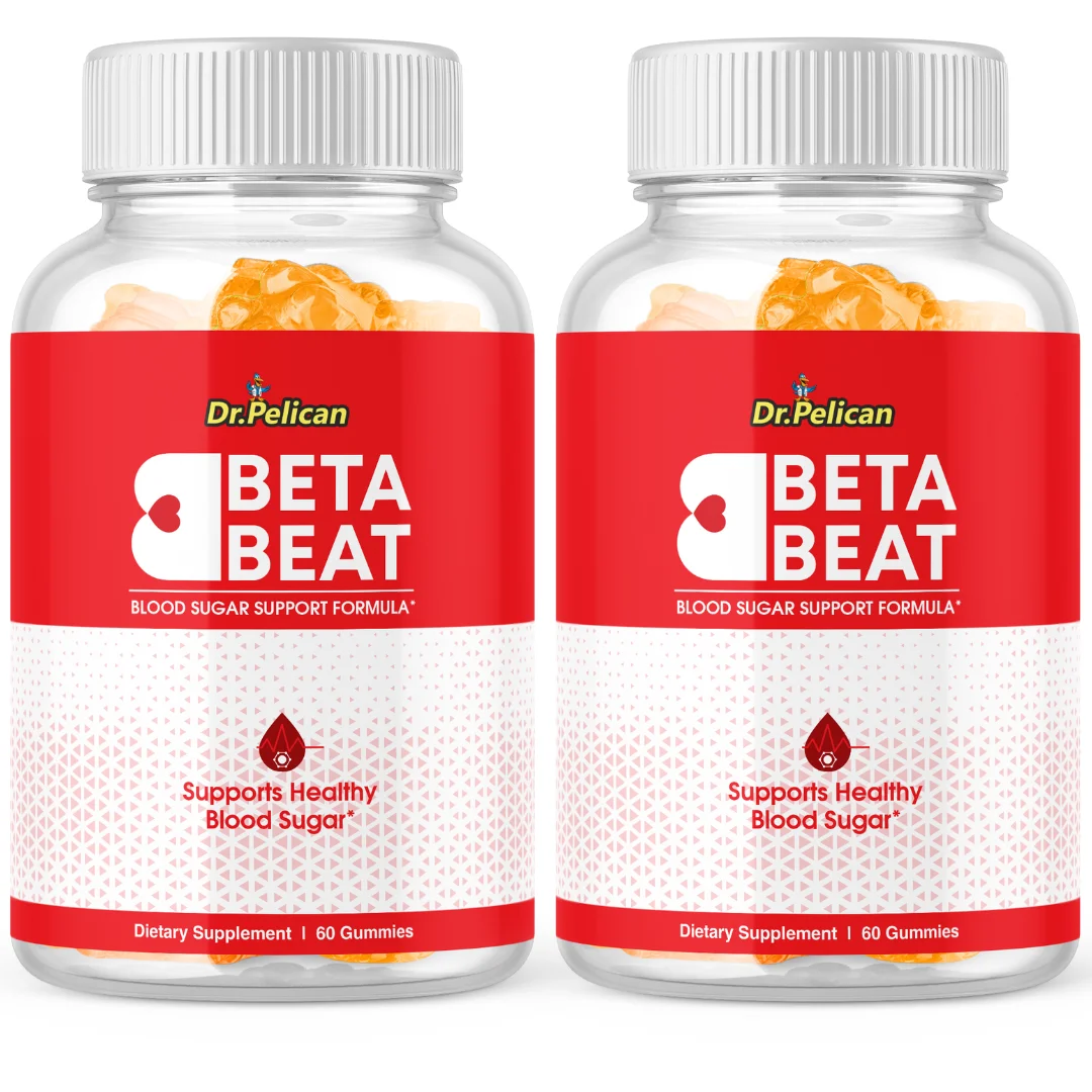 Beta Beat- Blood & Heart Support- 2 Bottles- 120 Gummies- Dr. Pelican