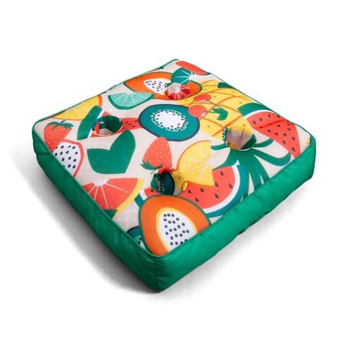 Big Joe Captain's Float No Inflation Needed Pool Lounger, Double Sided Mesh, Quick Draining Fabric