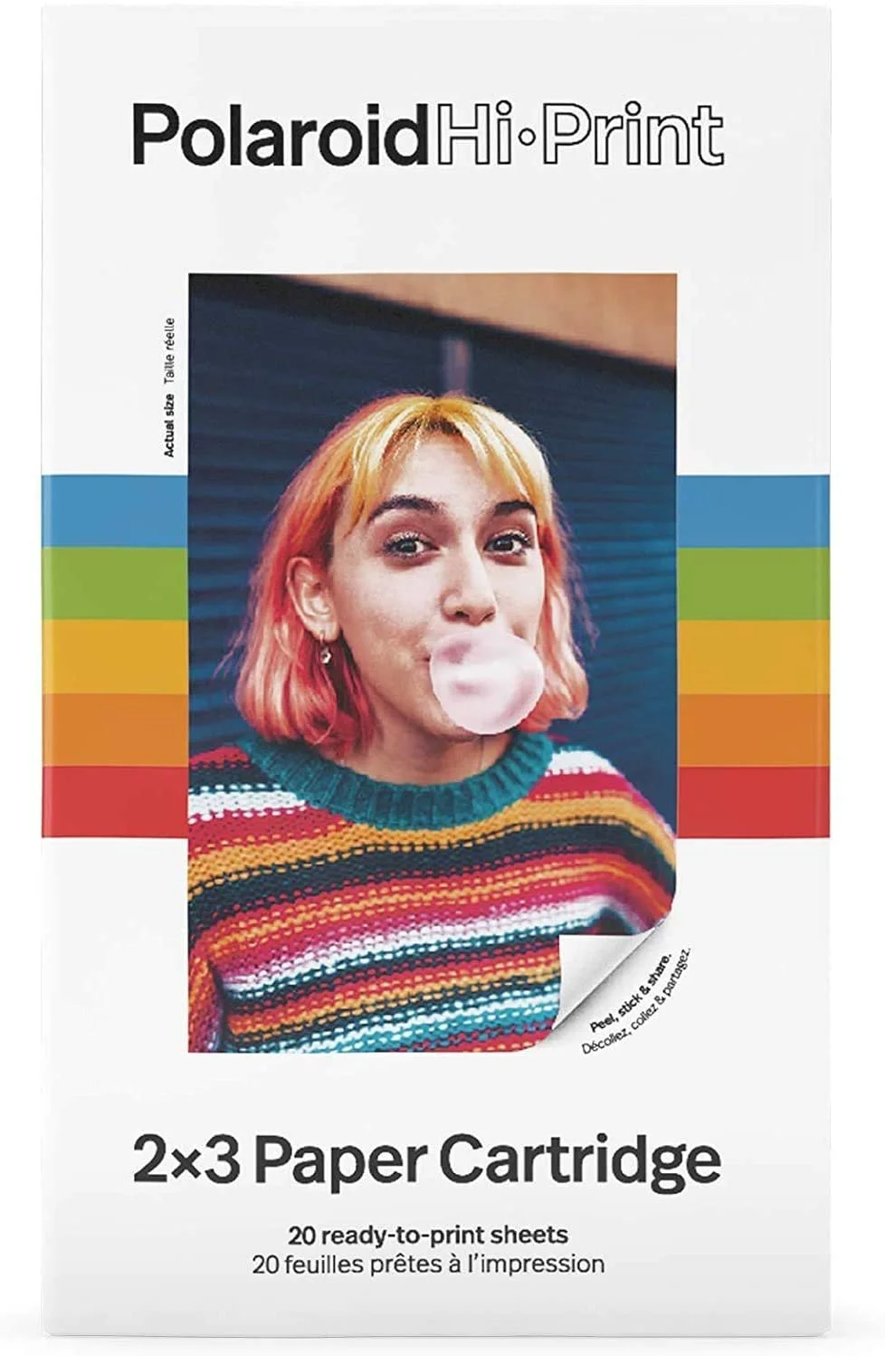 Polaroid Hi-Print - Bluetooth Connected 2x3 Pocket Phone Photo Printer with 2 Polaroid HiPrint 2x3 Paper Cartridges 40 Sheets, Special Pouch/Case and Microfiber Cloth