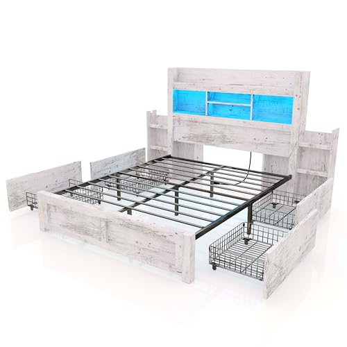 Queen Bed Frame with 49.6