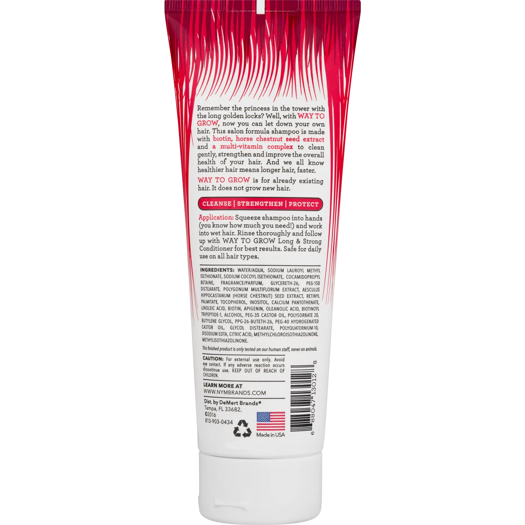 Not Your Mother's Way To Grow Long & Strong Shampoo for Long Hair, 8 oz