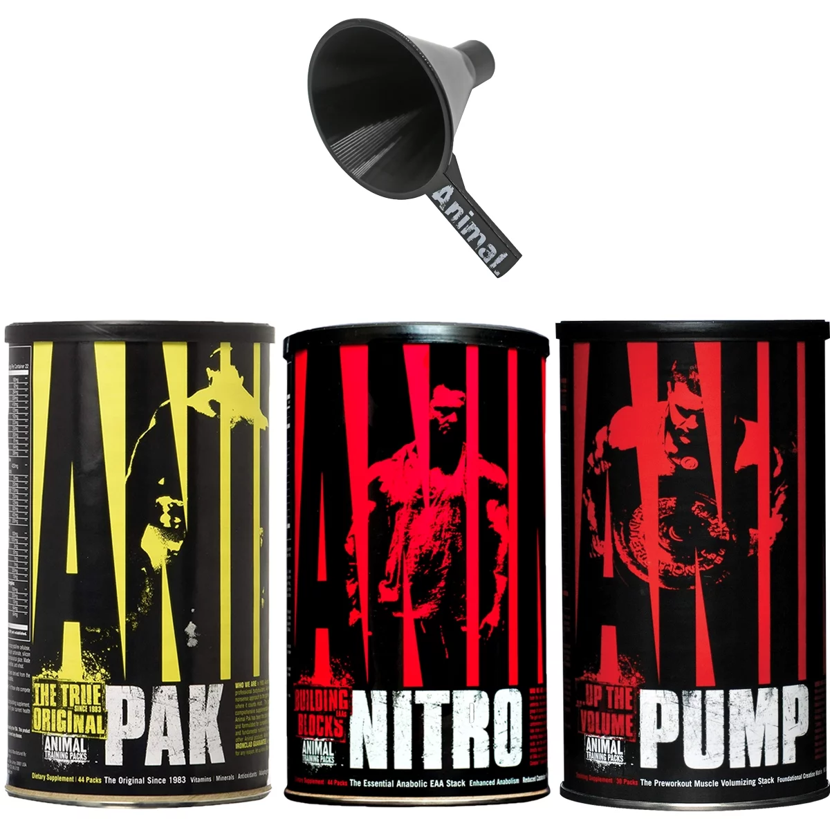 Universal Nutrition Animal Pak Essentials Stack with Funnel