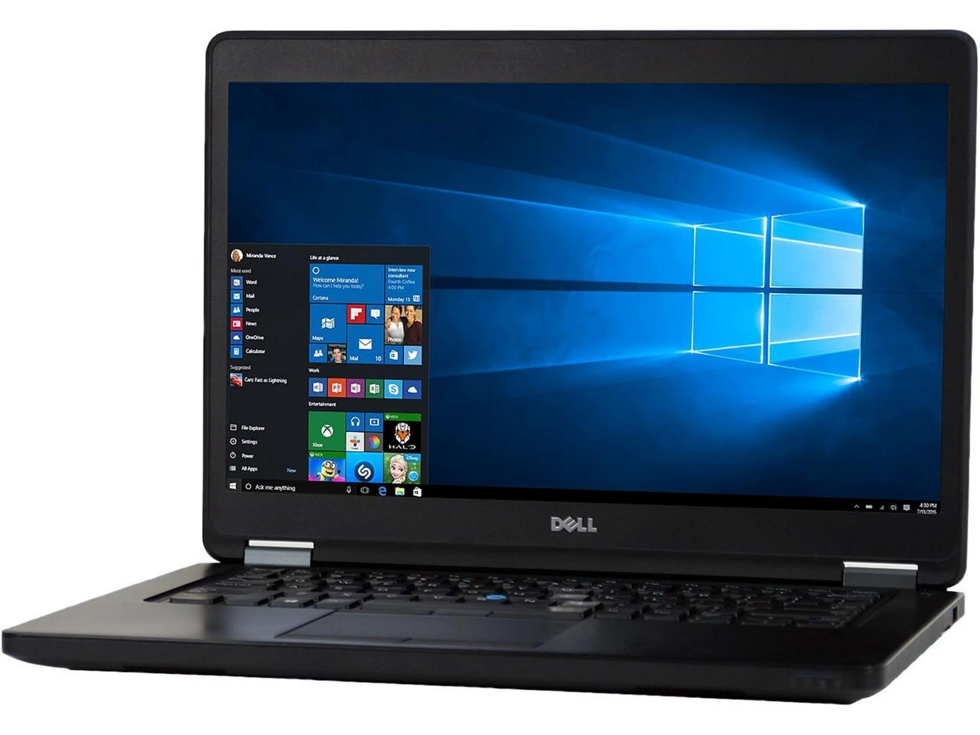 Dell Latitude E5450 Laptop Computer, 2.90 GHz Intel i5 Dual Core Gen 5, 8GB DDR3 RAM, 512GB Solid State Drive (SSD) SSD Hard Drive, Windows 10 Home 64Bit, 14