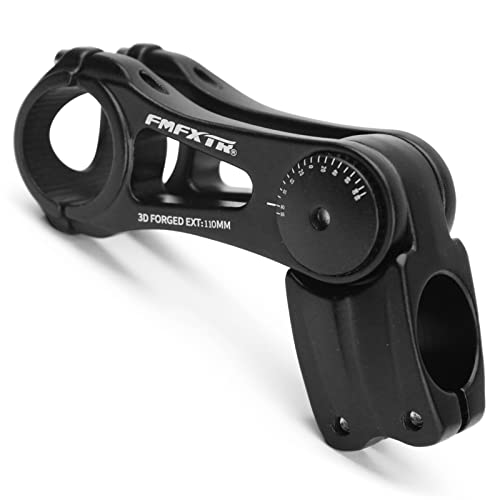 Himiway Bike Stem 110mm Adjustable MTB Stem Aluminum Alloy Bicycle Handlebar Stem Extender Riser for Most Mountain Bike Road City Bike MTB