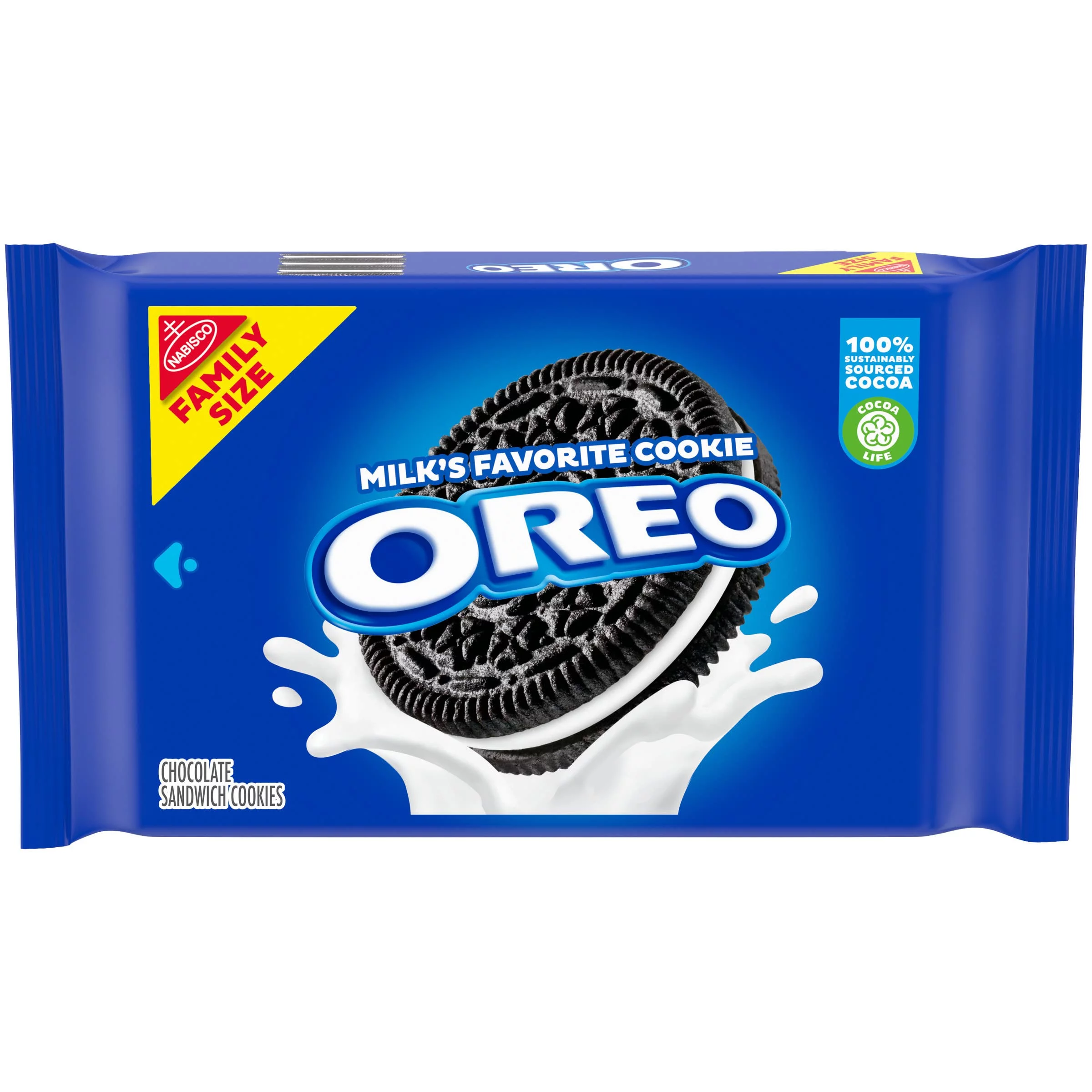OREO Chocolate Sandwich Cookies, Family Size, (Pack of 16)
