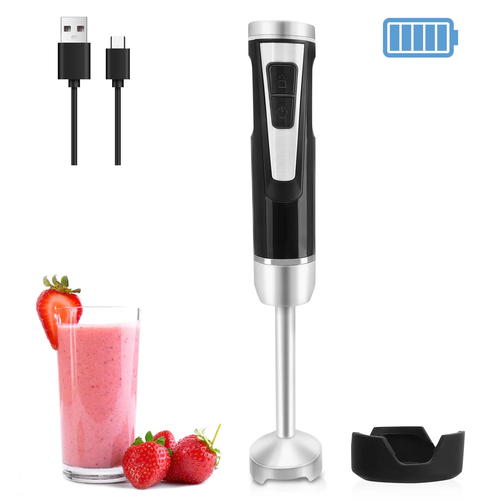 SKYSHALO Commercial Immersion Blender 15