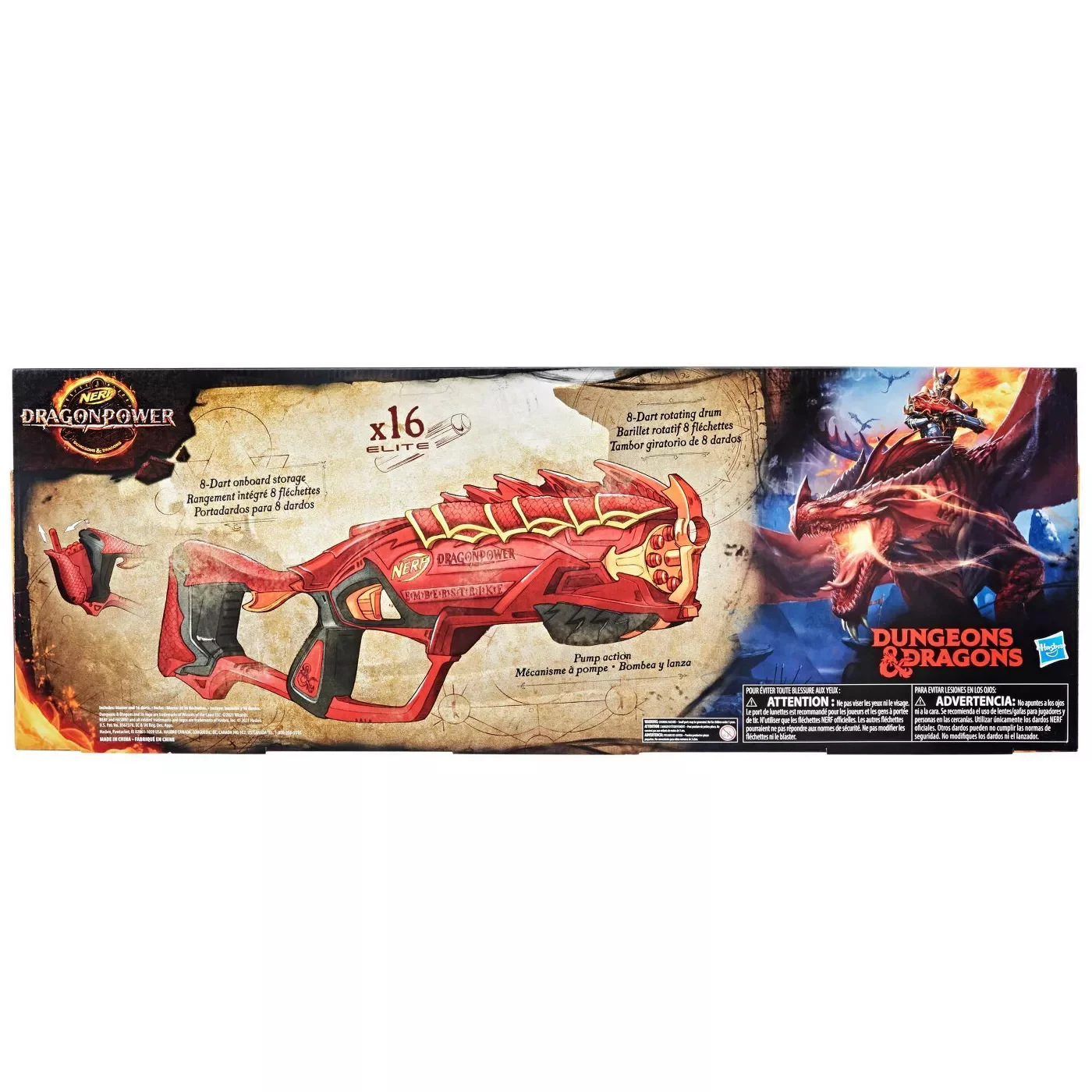 NERF 30395520 DragonPower Emberstrike Blaster