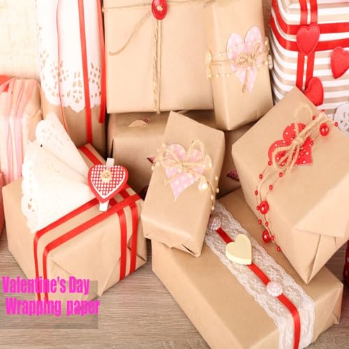 Vanhench Black Wrapping Paper, 17.5