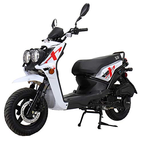 X-PRO 150cc Adult Moped Street Gas Moped 150cc Bike with 12