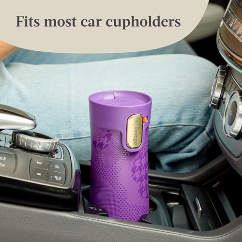 Contigo AUTOSEAL West Loop Vacuum-Insulated Stainless Steel Travel Mug with Easy-Clean Lid 20 oz Sake