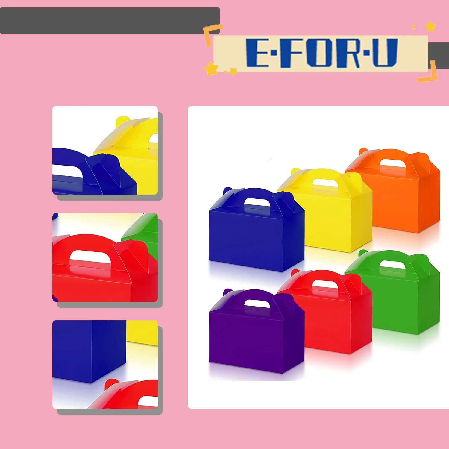 36 Pieces Party Favor Boxes Christmas Treat Goodie Boxes