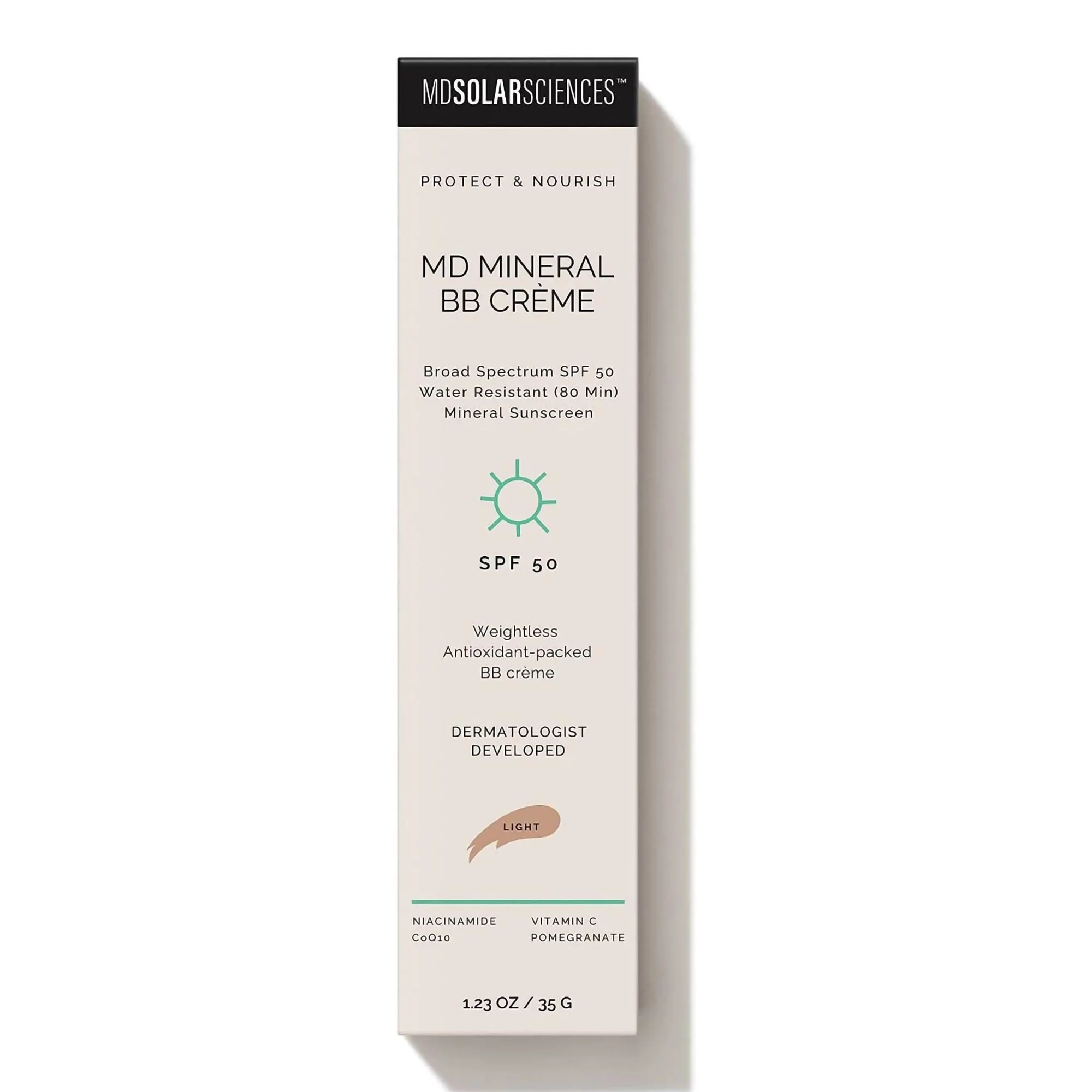 Makeup with Sunscreen MDSolarsciences™ MD Mineral BB Crème SPF 50 Cream 1.23 oz. Tube