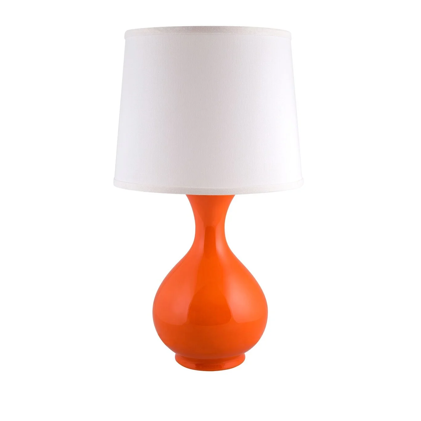 RJF Enterprises Inc. RiverCeramic® Jar Lamp orange nectar