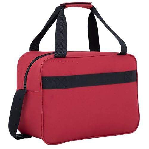 Travelers Club Chicago Hardside Expandable Spinner Luggage, Teal, 20