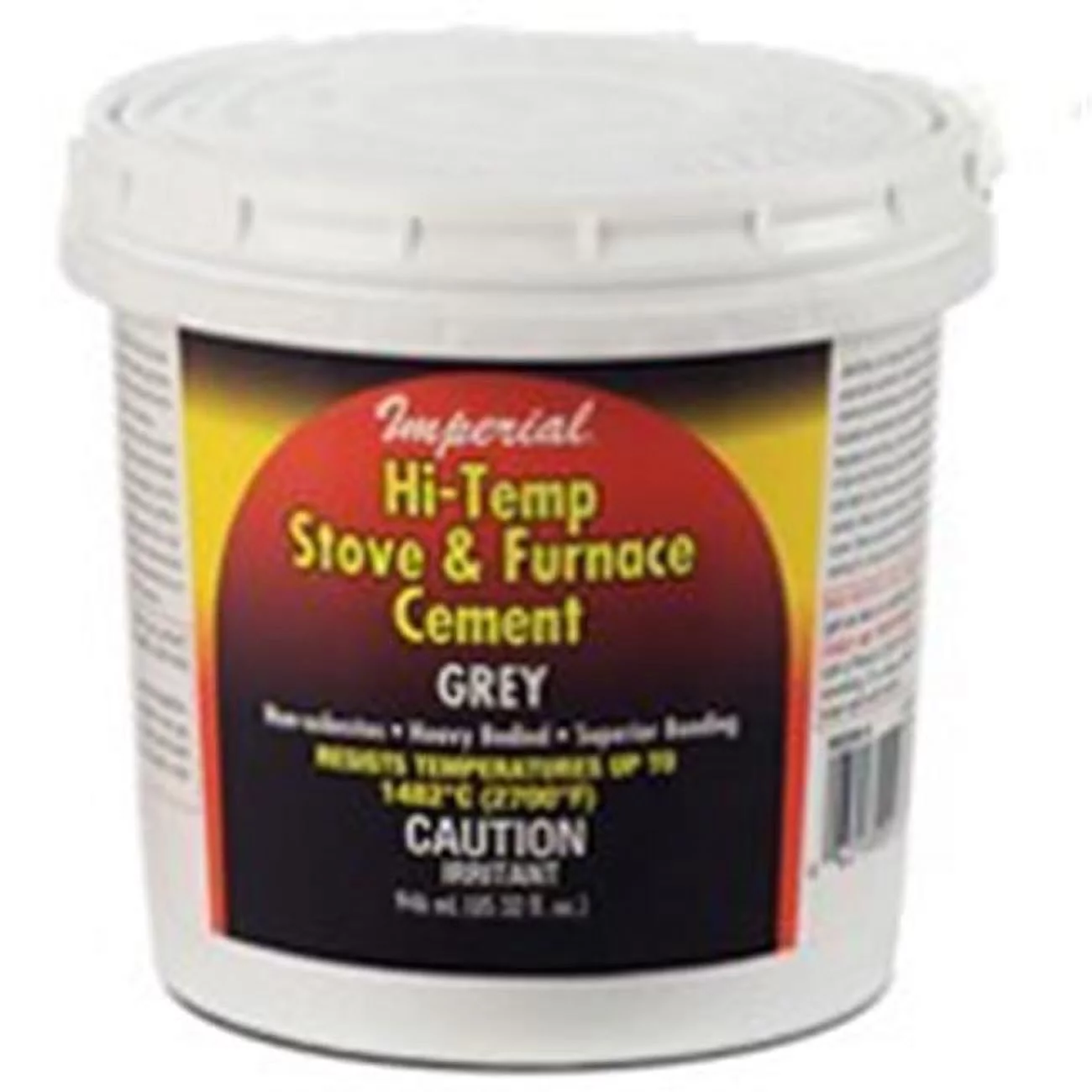 Imperial KK0069-A Stove and Furnace Cement, 24 oz Tub