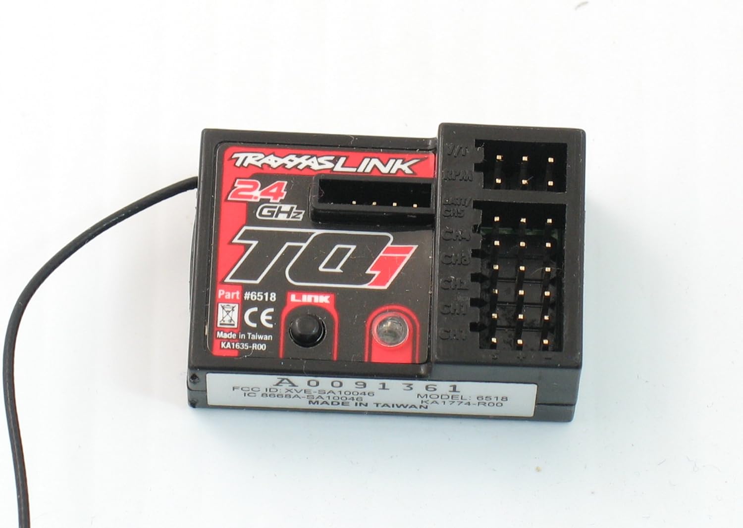 Traxxas Rustler VXL TQi 2-Ch BLUETOOTH TRANSMITTER & 5-Ch RECEIVER Radio