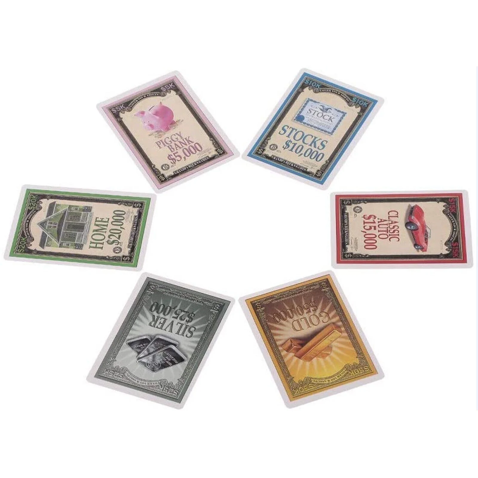 Grandpa Becks Cover Your Assets Card Game Fun Family-Friendly Set Collecting Toy