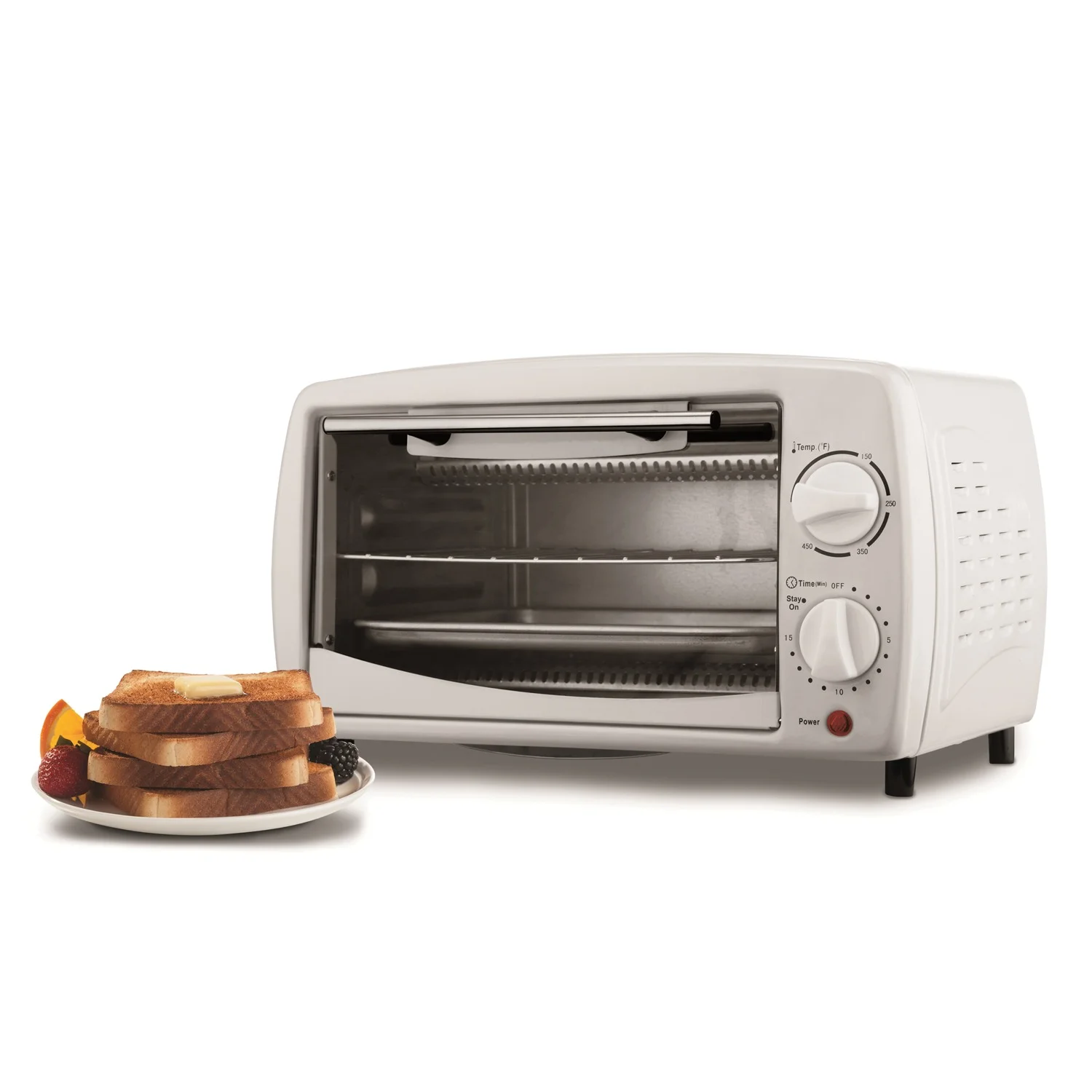 Brentwood Appliances Ts-345w 4-slice Toaster Oven