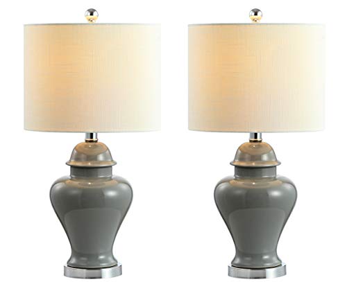 JONATHAN Y JYL6602C-SET2 Set of 2 Table Lamps Qin 22