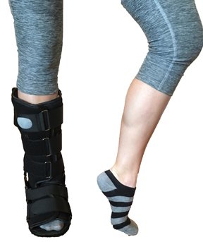 Tall Pneumatic Cam Walker Air Fracture Boot Walk Cast Ankle Sprain Orthopedic Boot Protectic Walking Boot L4360 (Medium)