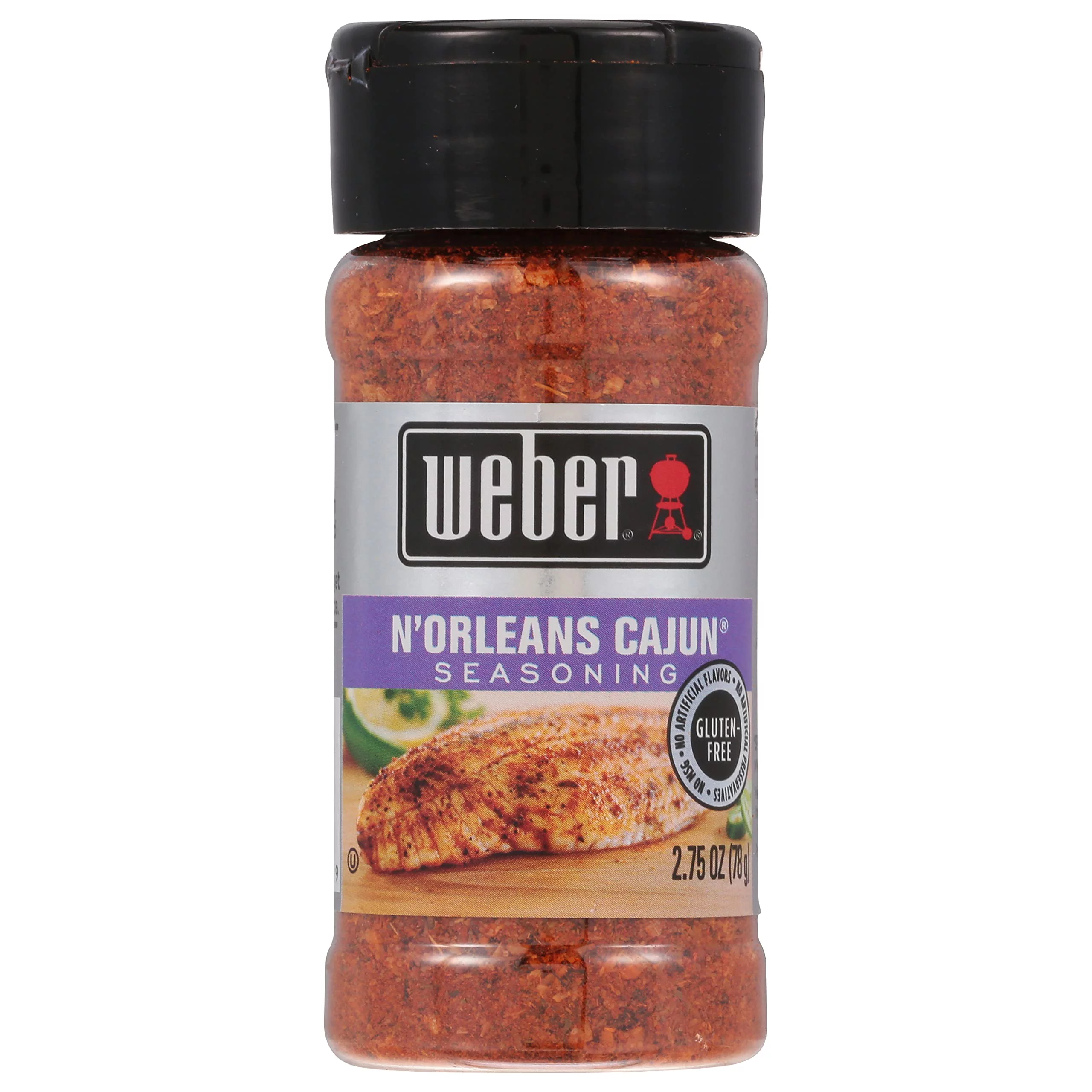 Weber Grill Seasoning Norleans Cajun, 2.7500-ounces (Pack of6)
